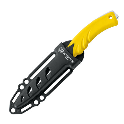 Mac Coltellerie Torpedo 11 Standard Dive Knife Yellow Handle - MAC03