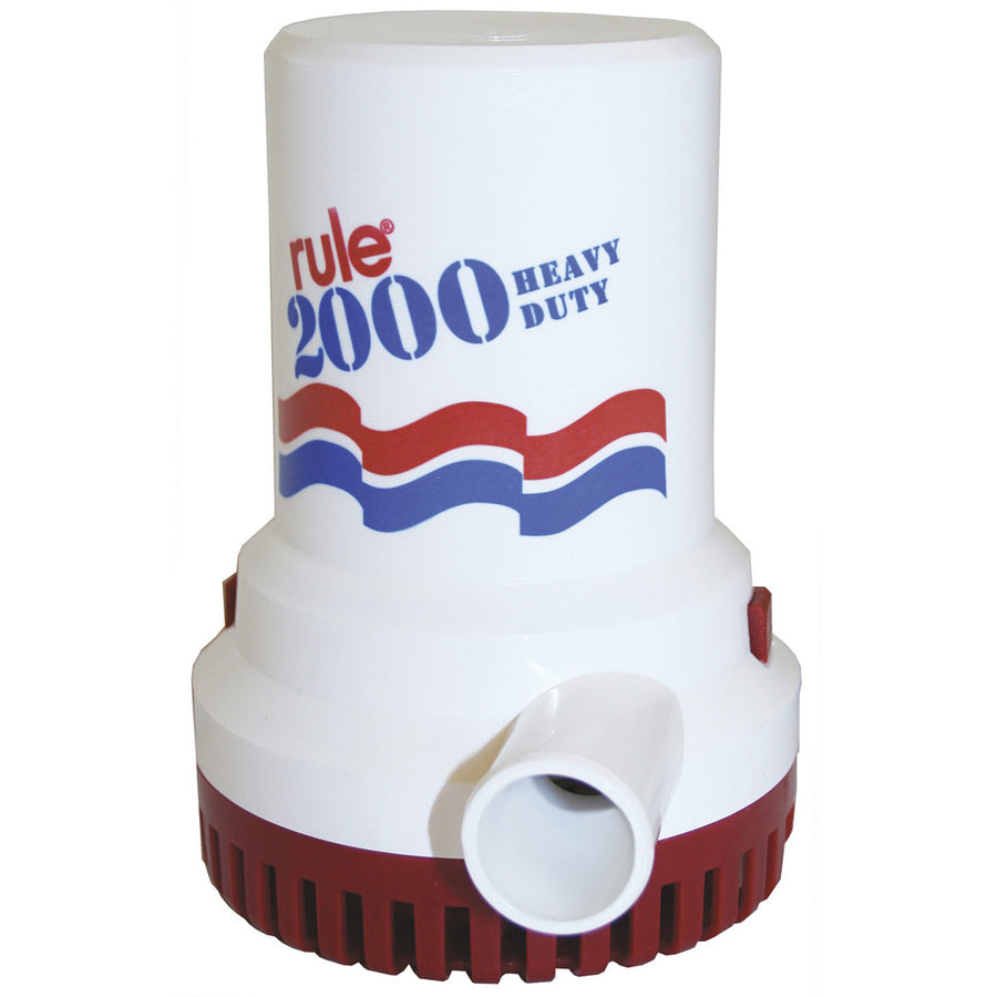 Rule 2000 GPH Bilge Pump - 12V
