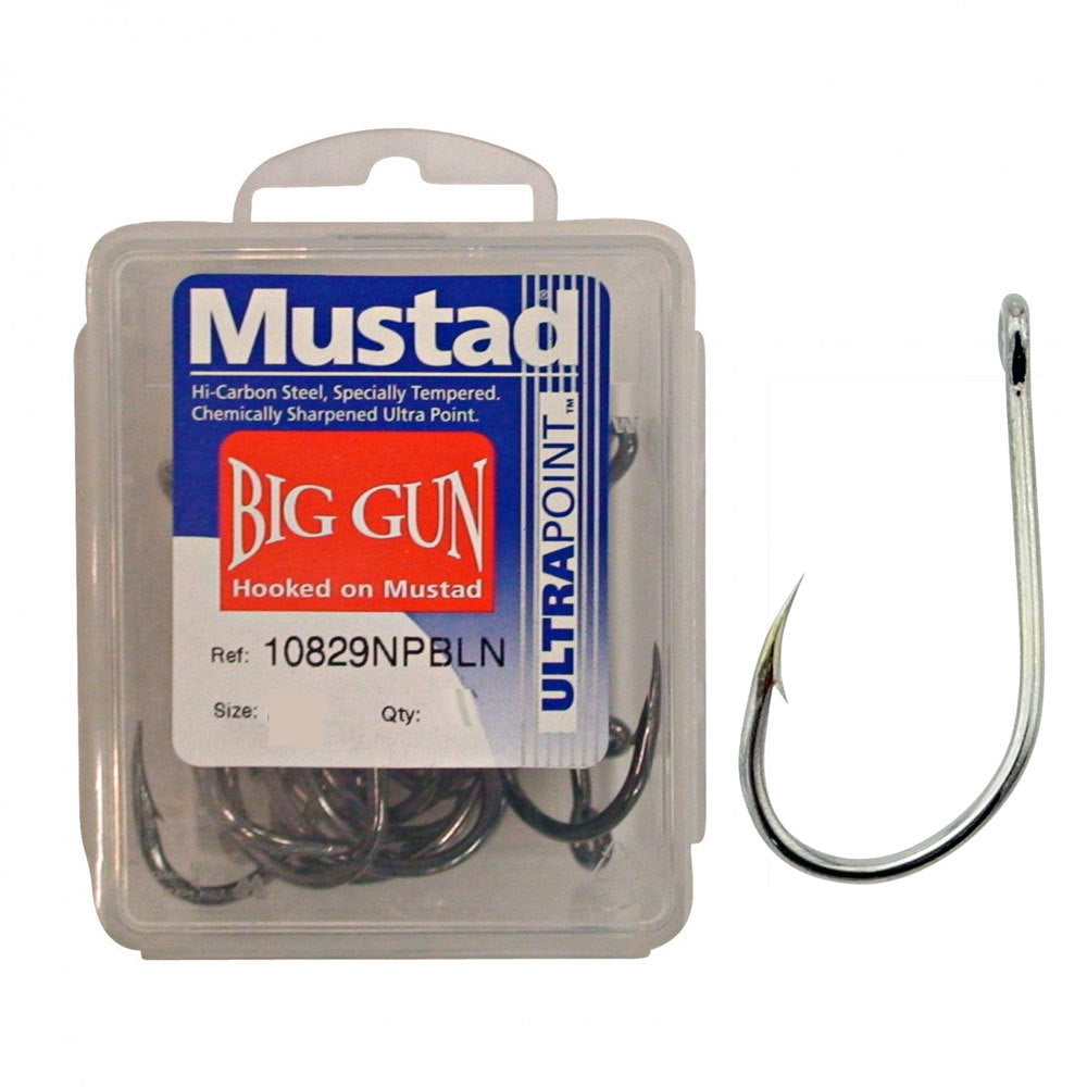 Mustad Big Gun 10829NPBLN Hook 25 Bulk Value Box Pack