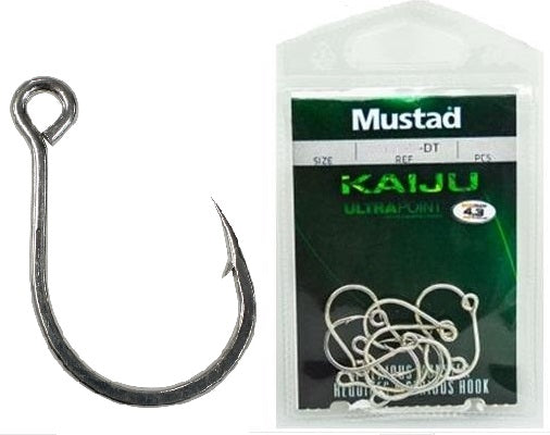 Mustad Kaiju Inline Single 10121NP-DT - Tailwater Outfitters