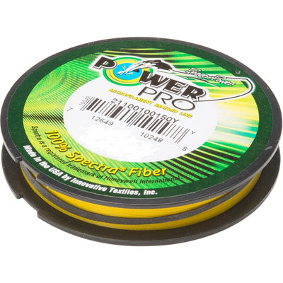  Power Pro Braided Line Yellow - 150 Yards 50LB Test : Sports &  Outdoors