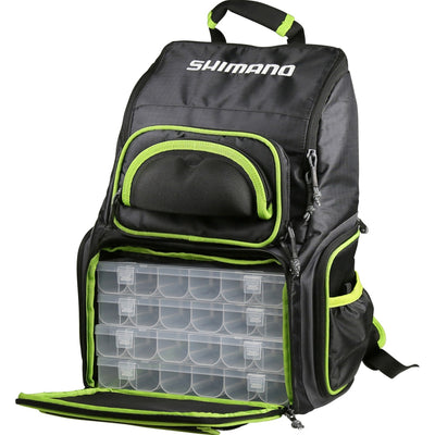 Shimano Soft Tackle Backpack with 4 Boxes