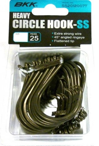 BKK Hooks Hybrid Heavy Circle-SS Size 10/0#3 Pack