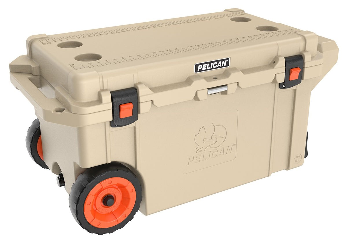 Pelican Progear Elite Wheeled Cooler - Tan / 76 Litre