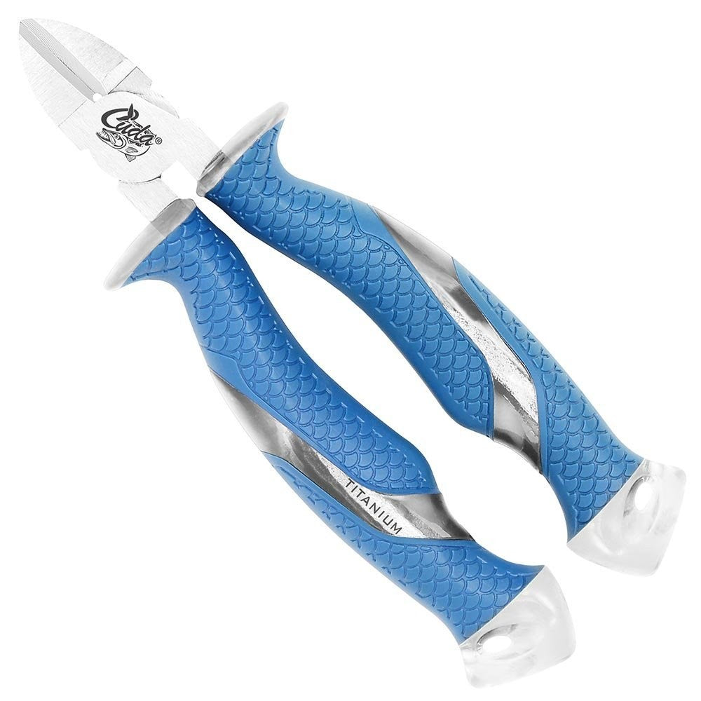 Cuda Titanium Bonded Diagonal Wire Cutters - 6.75 Inch