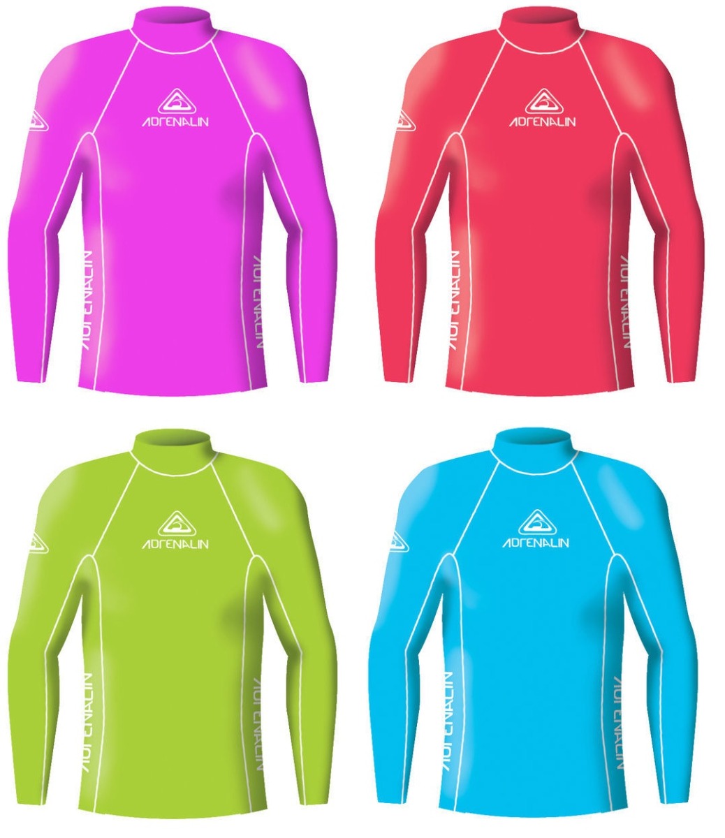Adrenalin Junior Lycra Long Sleeve Rash Vest