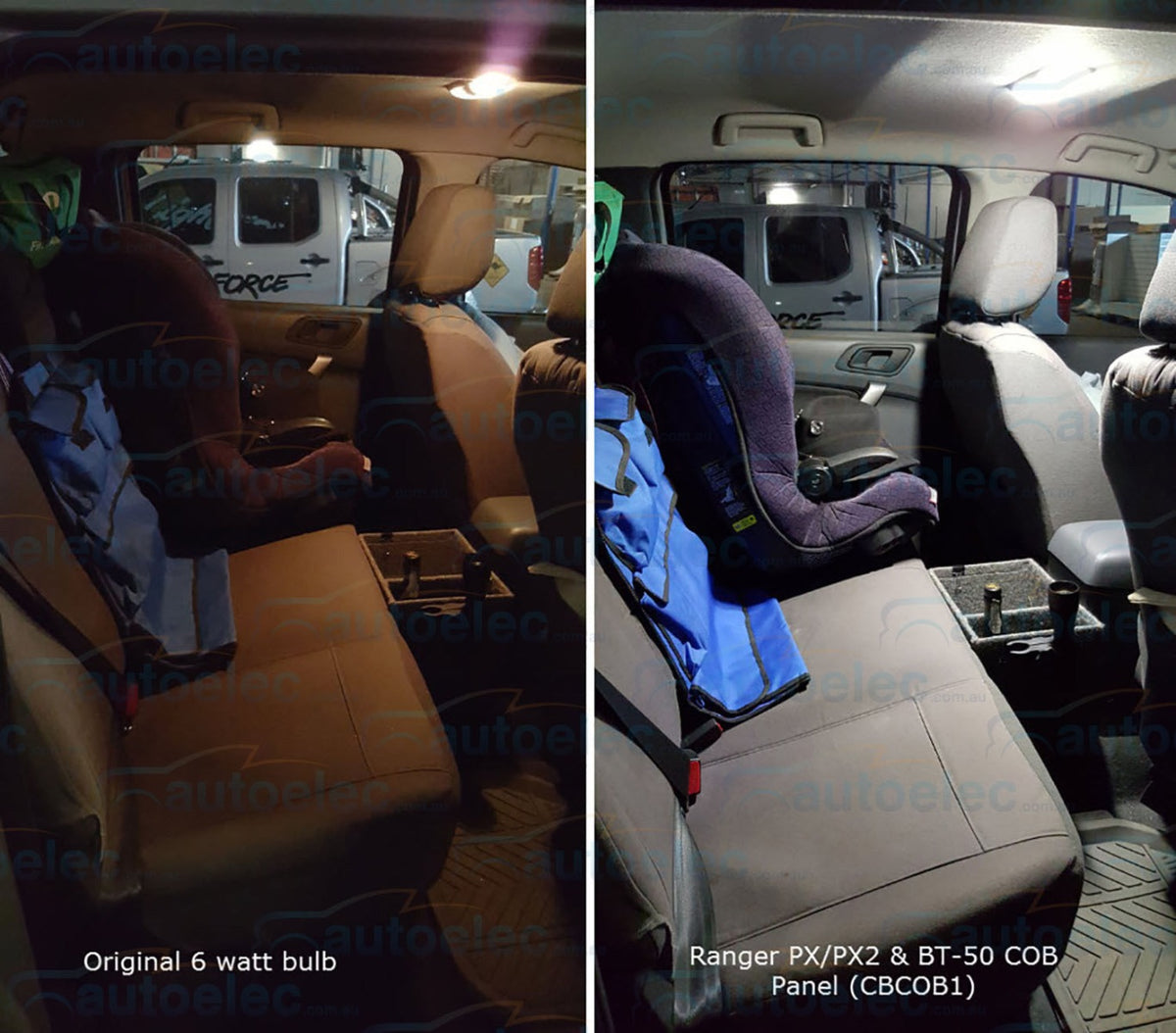 Lightforce Genuine LED Interior Light Upgrade Kit BT50 4300K - CBC0B1