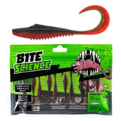 Bite Science Bunker Buster Soft Plastic Lure 3 Inch