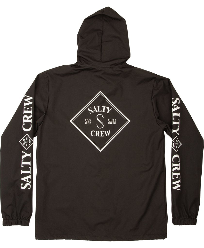 Salty Crew Tippet Snap Jacket Black