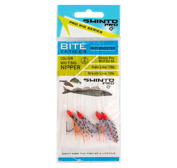 Shinto Pro Bite Enticer Paternoster Circle Hook Snatch Pre Tied Rig Small