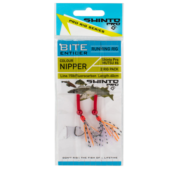 Shinto Pro Bite Enticer Running Sinker Circle Hook Pre Tied Rig