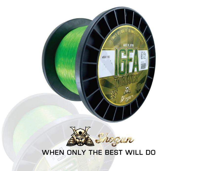 Shogun IGFA Tournament 1000m Monofilament Fluoro Green Fishing Line