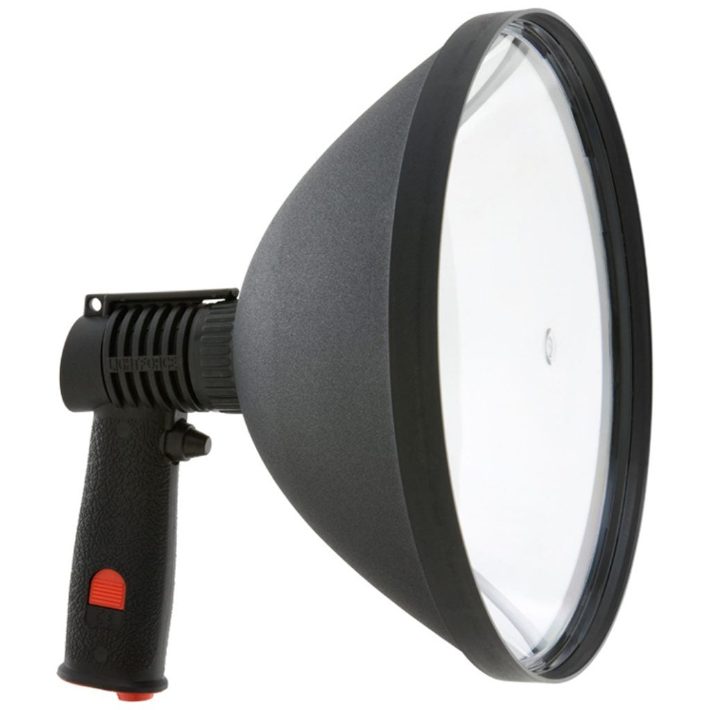 Lightforce Genuine 240mm Blitz 100W 12V Handhelp Spot Light with Cig Cord Connection - SL2406