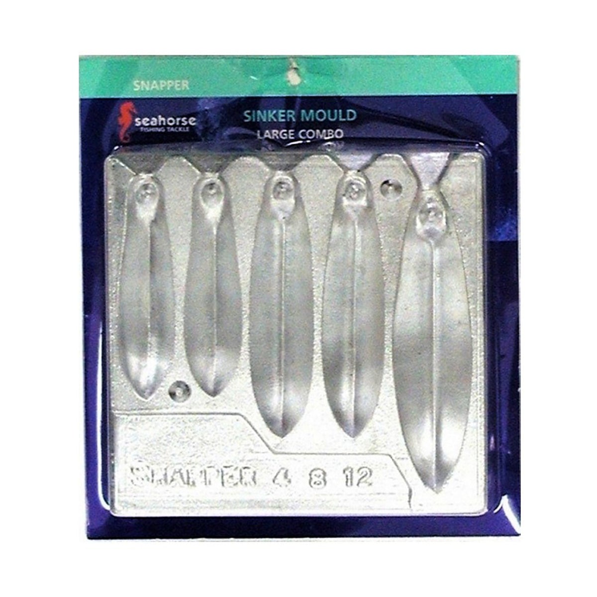 Fishing Lures Lead Sinker Molds Snapper Sinker Large Sinker Molds