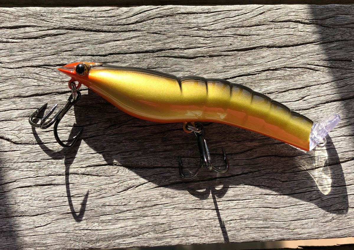 MMD Splash Prawn 95 Top Water Surface Walker Fishing Lure