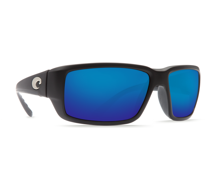 Costa Del Mar Fantail Matt Black Frame Glass Lens Polarised Sunglasses