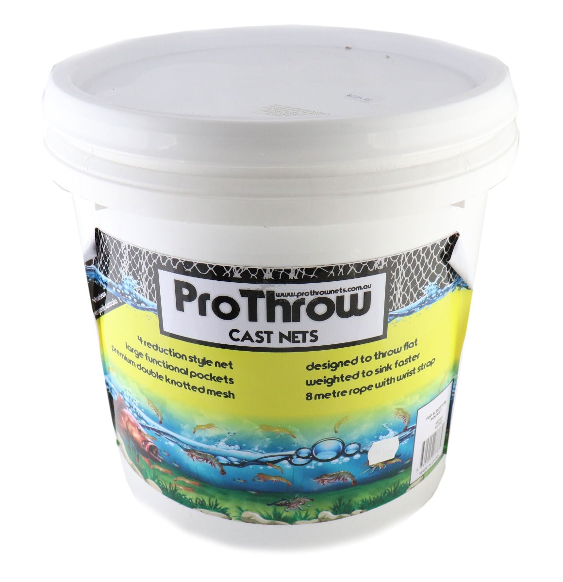 Pro Throw Top and Bottom Pocket Cast Net