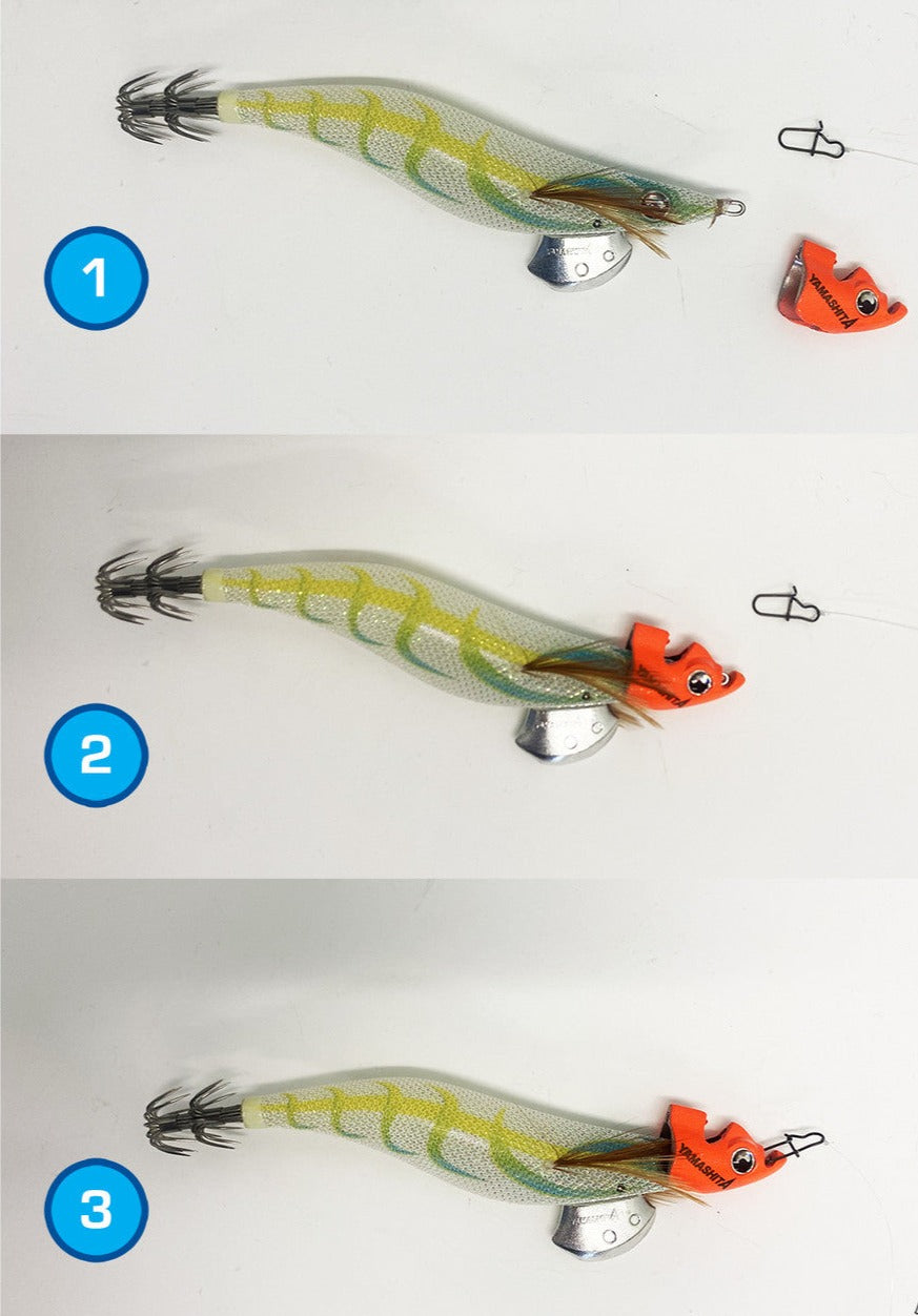 Yamashita EGI TR Squid Jig Tip Run Sinker Attachment Device