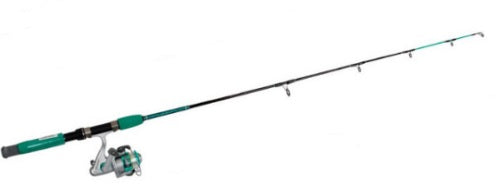 green ugly stik fishing rod Ugly Stik Tackleratz Kids Fishing Spin Combo