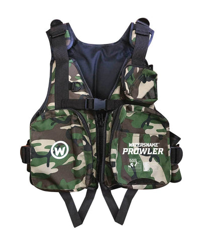 Watersnake Prowler Camo Adult Life Jacket Level 50S PFD