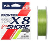 YGK Frontier x8 Braided Fishing Line Green 150m