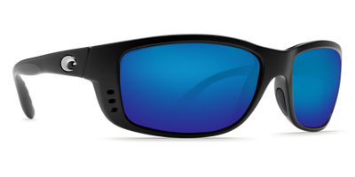 Costa Del Mar Zane Black Frame Polarised Sunglasses
