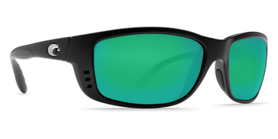 Costa Del Mar Zane Black Frame Polarised Sunglasses